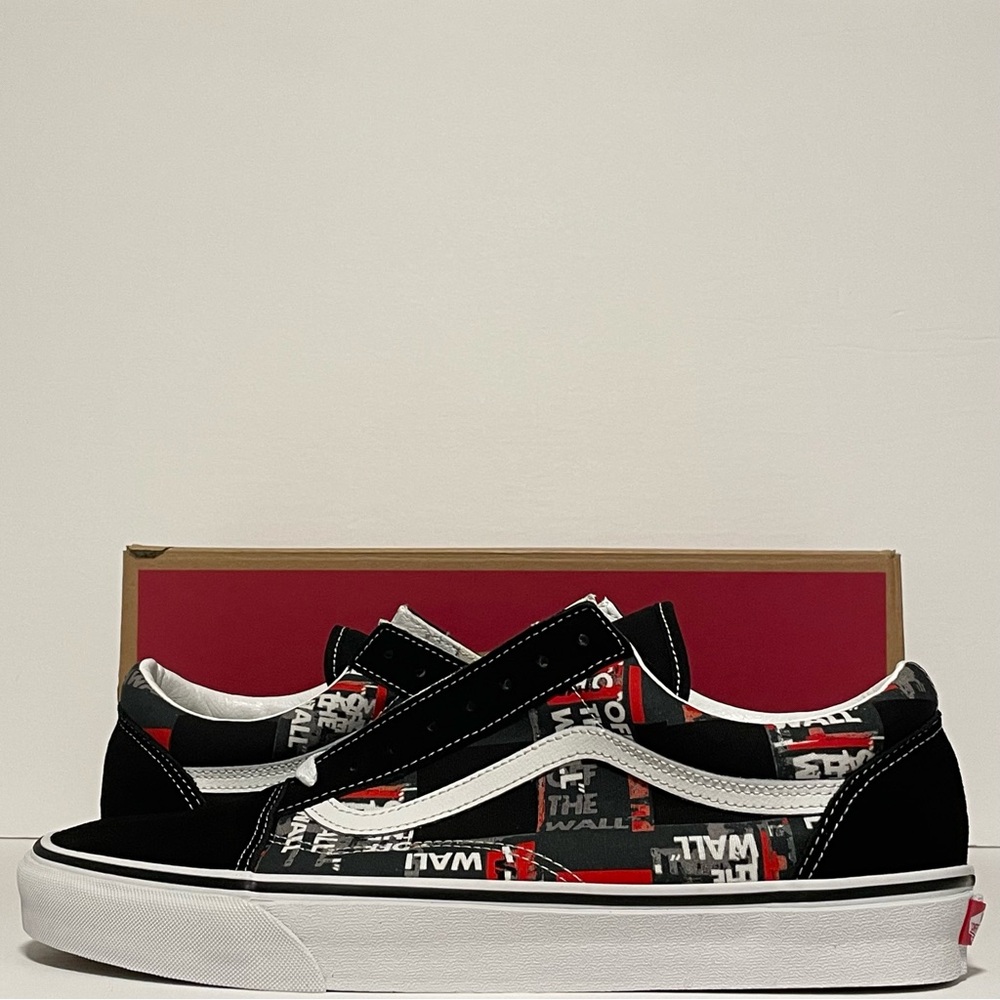 Vans Old Skool (Packing Tape) “Black/Red/True White”